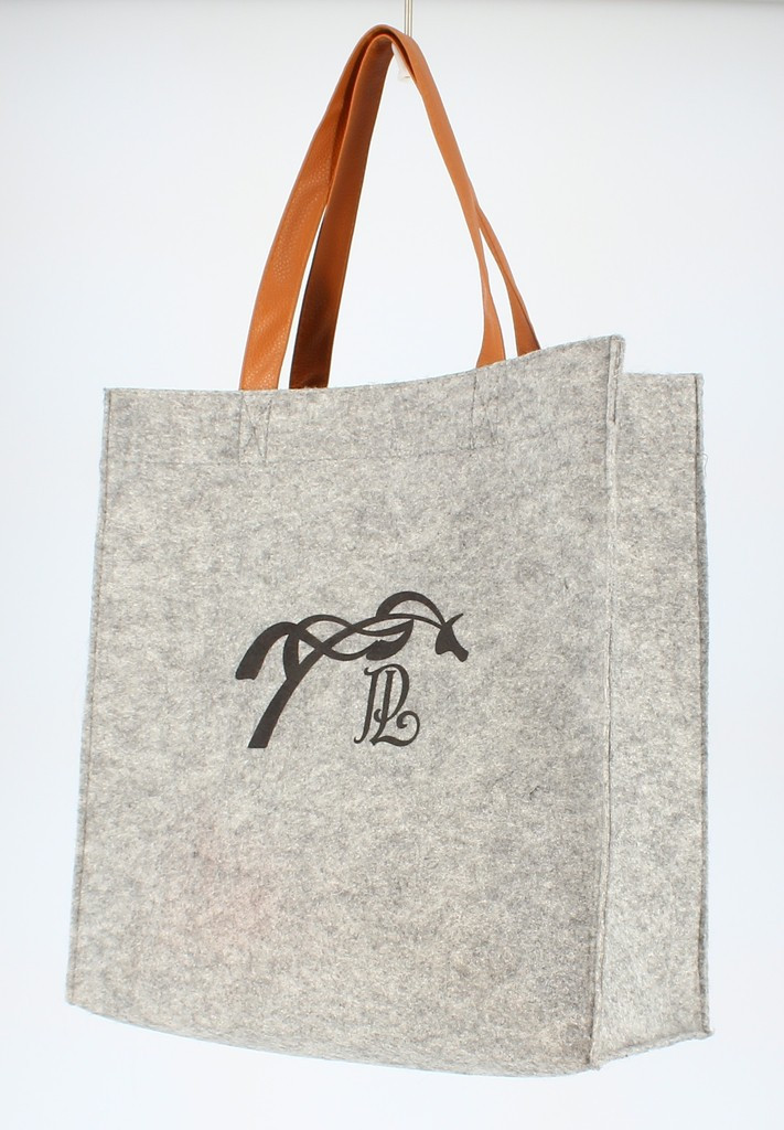 Bolsa Pénélope Feltro Azul-marinho