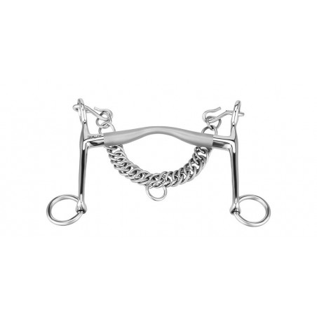 Mors de bridão Sprenger Satinox hastes longas 7 cm