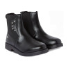 Botas Horze Portland strass infantil - Preto