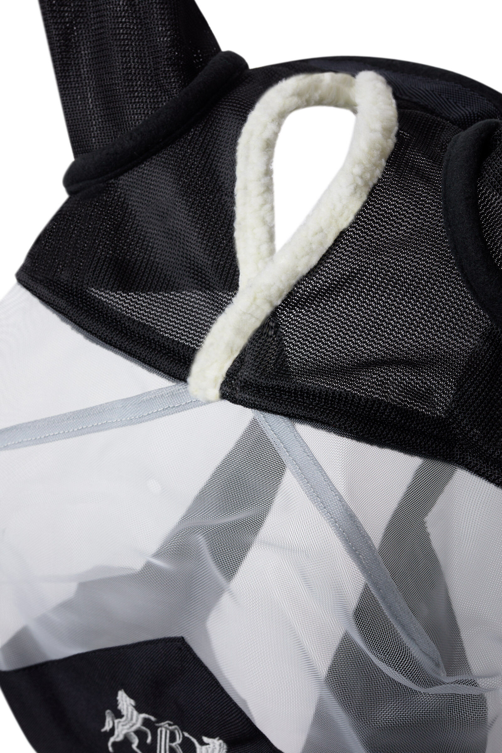 Máscara anti-moscas B Vertigo Delux com pelo sintético Marinho escuro Azul