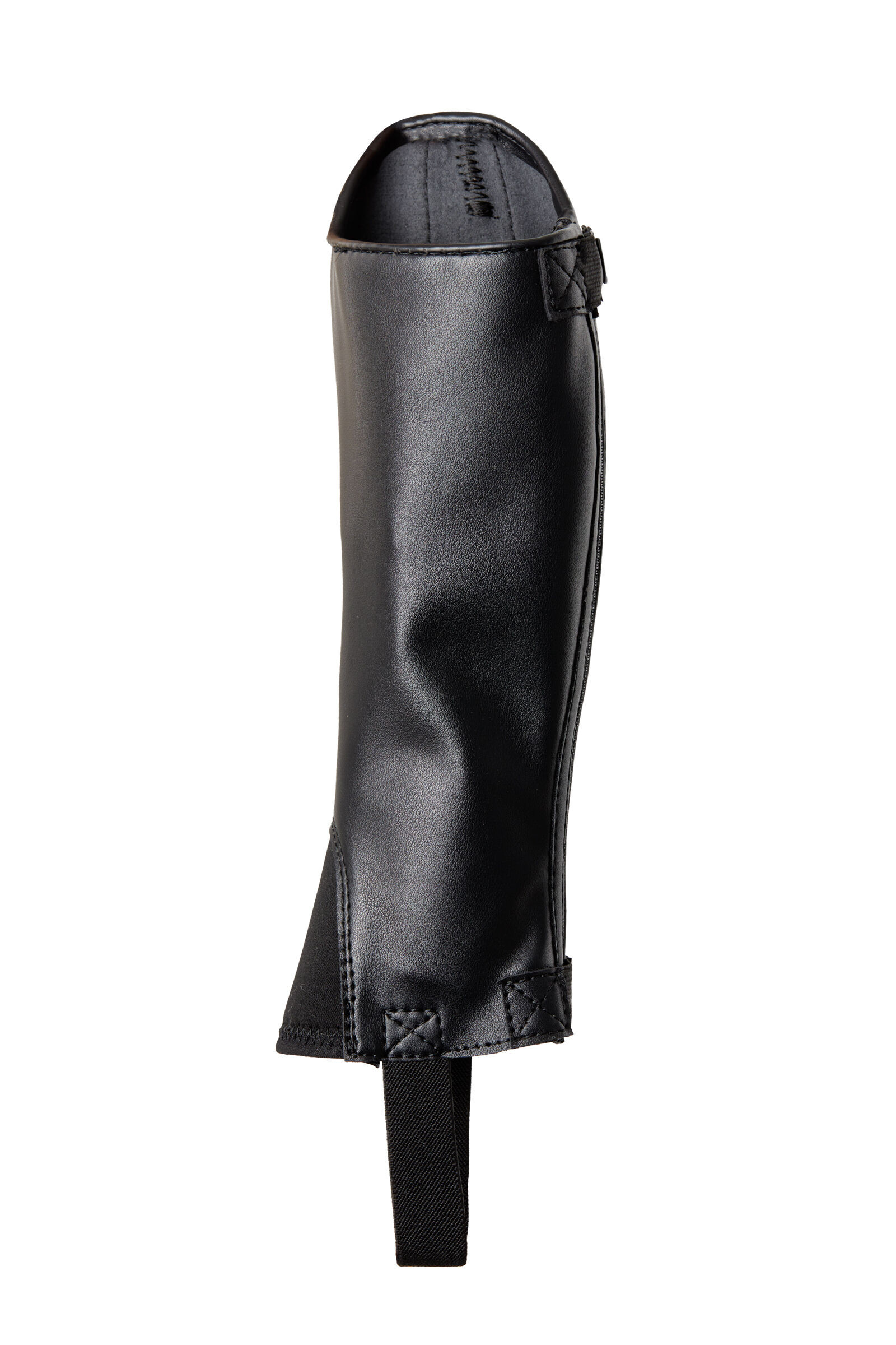 Mini-perneiras Horze Portland infantil com tira Preto