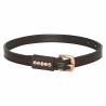 Tiras de esporas Imperial Riding Walker glam Kids - Marrom / croco marrom