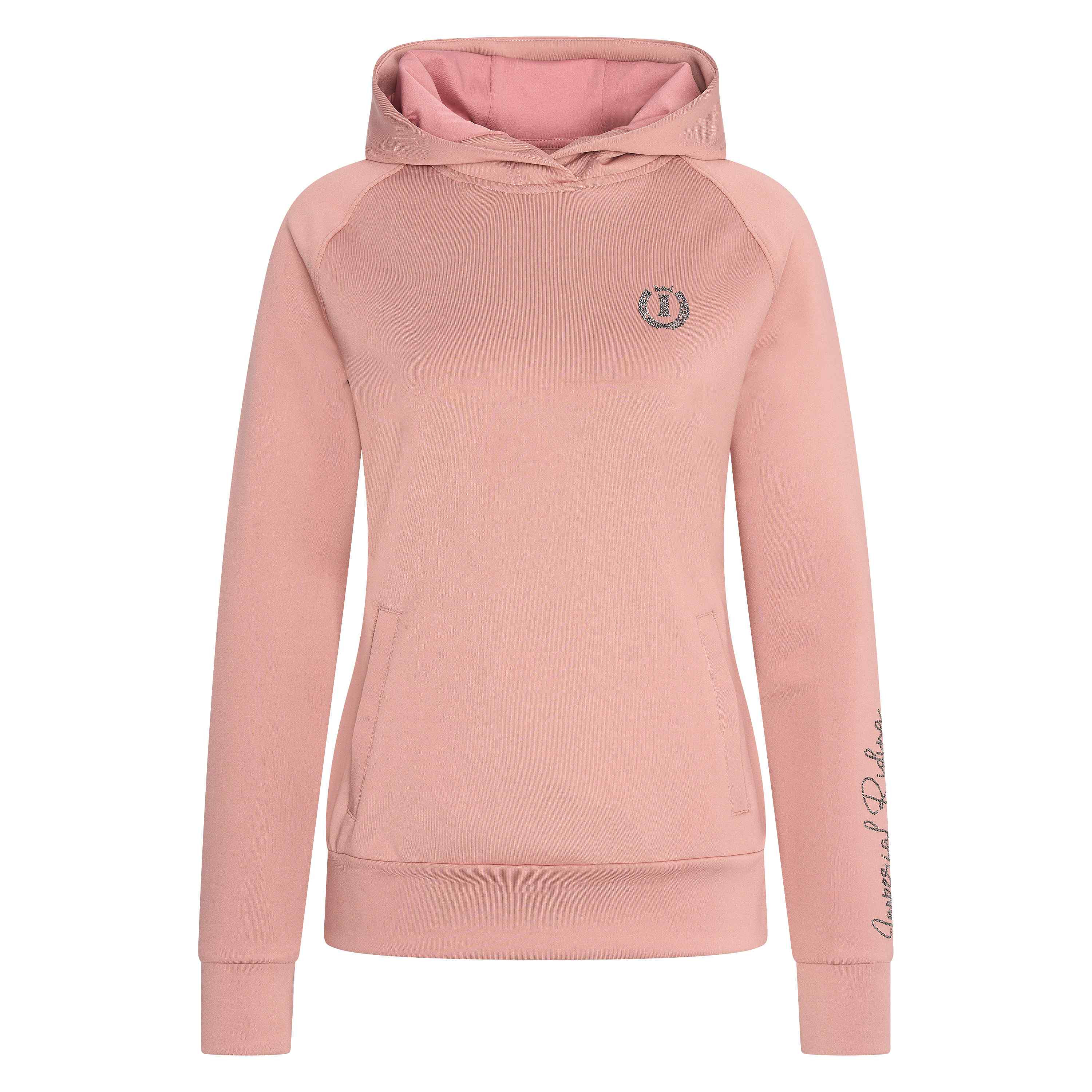 Sweatshirt com capuz Imperial Riding Sporty Sparks Rosa Sweatshirt com capuz Imperial Riding Sporty Sparks Rosa