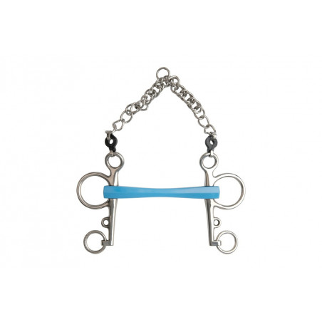 Mors pelham Metalab Flexi reto hastes longas