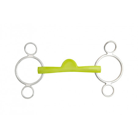 Mors ajustável Metalab Flexi Soft 3 anéis meia-lua