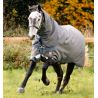 Cobertura Horseware Rhino Hexstop Plus Vari-Layer Turnout 250g - Cinza / índigo