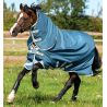 Cobertura Horseware Amigo AmEco 12 Plus 100g - Verde-azulado / cinza