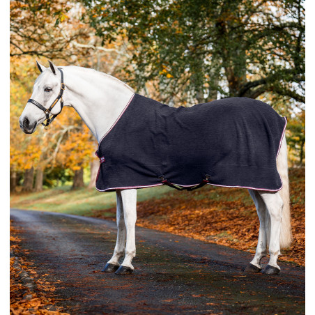 Manta polar Horseware em relevo Jersey