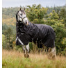 Capa Horseware Amigo Super Bravo Plus 250g - Preto / preto / branco