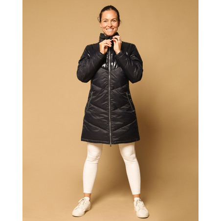 Casaco acolchoado longo GEM Tower