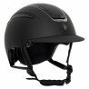 Capacete Imperial Riding Olania Deluxe viseira pequena - Preto