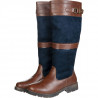 Botas de inverno Meghan HKM - Azul escuro / castanho