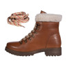 Botas com atacadores Walker HKM - Brandy