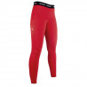 Legging Graz Style full grip silicone HKM - Vermelho