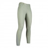 Calça Sunshine com fundo integral em silicone HKM - Cinza verde