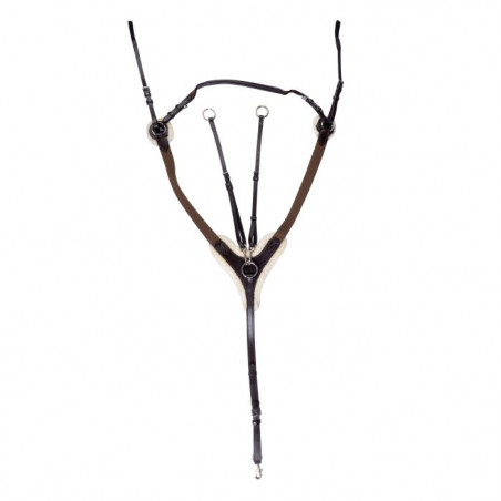 Peitoral Cambridge lã sintética HKM