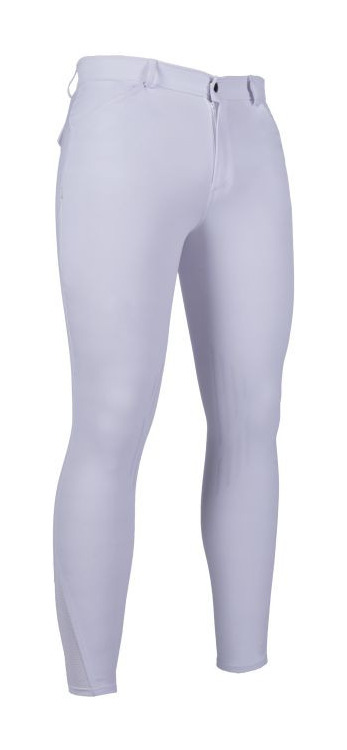 Calça masculina James com reforços de silicone HKM Branco