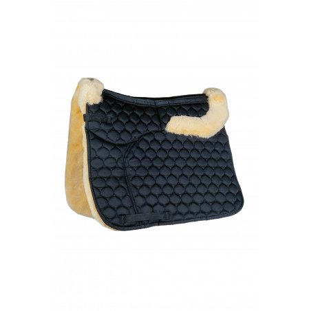 Tapete de pele de carneiro verdadeiro HKM