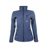Casaco softshell Sport HKM Feminino e Infantil - Azul escuro
