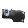 Polar fleece uitrijdeken HKM - Preto