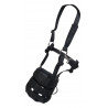 Cabresto com focinheira HKM - Preto