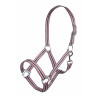 Cabeçada Linz HKM - Preto / cinza / branco / rosa
