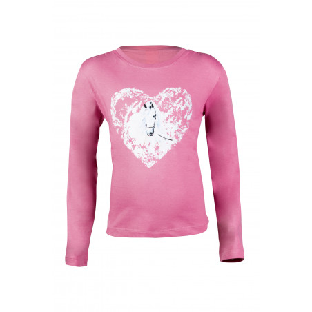 Polo de mangas compridas Horse Spirit HKM