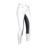 Basic-Reithose Belmtex Grip 3/4-Gesäßeinsatz HKM - Branco / preto