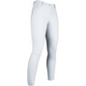 Calça Sunshine Competition com reforços de silicone. HKM - Branco