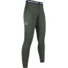 Legging Wien Style com reforços em silicone HKM - Verde-oliva