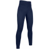 Legging Cosy Style com fundo integral em silicone HKM - Azul escuro