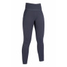 Legging Cosy Style com fundo integral em silicone HKM - Cinza escuro