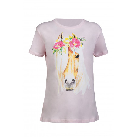 T-shirt infantil Flower Horse HKM