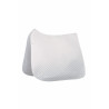 Almofada de sela com pesponto para dressage HKM - Branco
