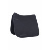 Almofada de sela com pesponto para dressage HKM - Preto