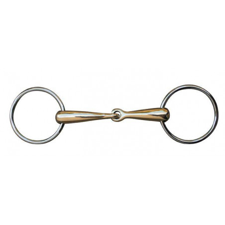 Mors 16 mm maillechort anéis inox HKM