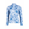 Camada base Blue Flower HKM - Branco / azul