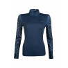 Camiseta funcional Monaco Style HKM - Azul escuro