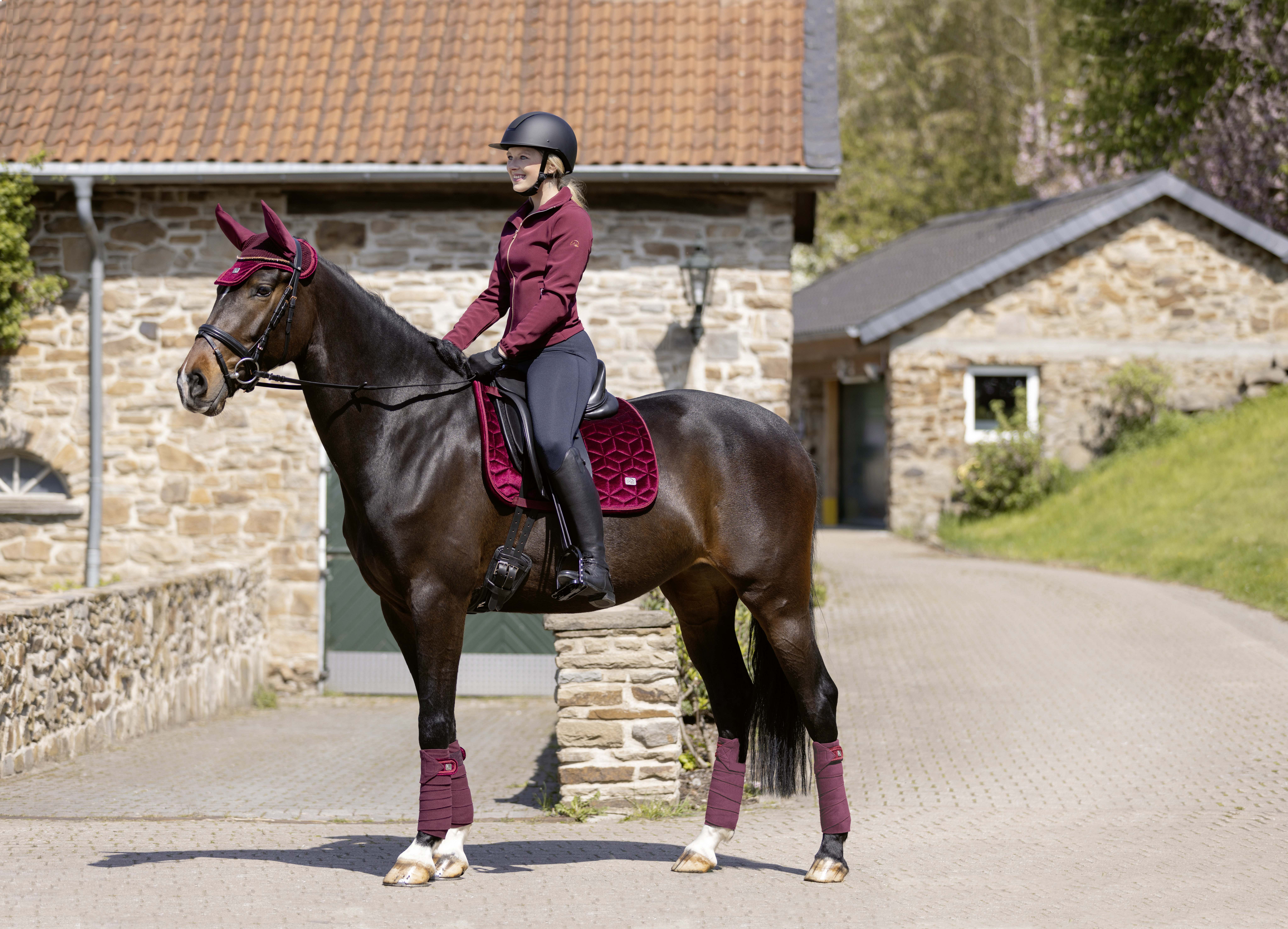 Casaco softshell Lily HKM Vermelho escuro