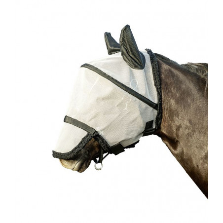 Máscara anti-moscas com proteção destacável para narinas HKM