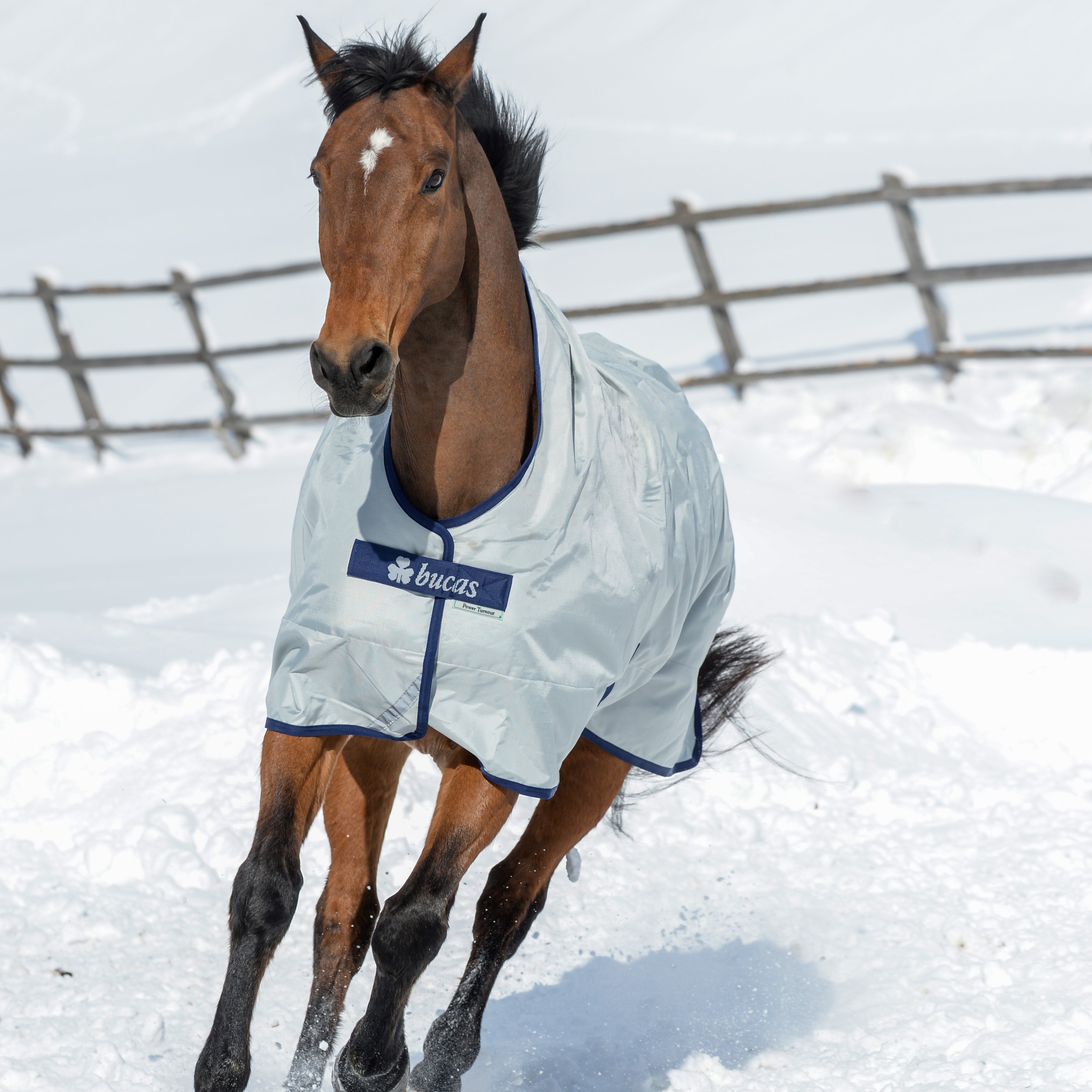 Cobertura Bucas Power Turnout High Neck Light 0g Prata