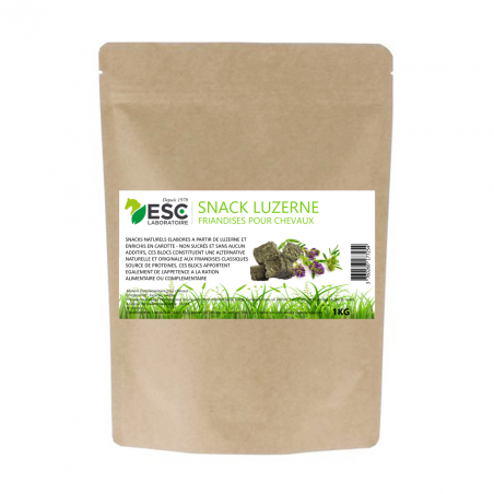 Snack Luzerna Cenoura Cavalo ESC Laboratório