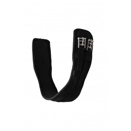 Cilheira de adestramento pré-moldada em neoprene Samara com elástico Horze