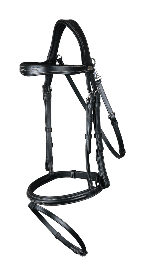 Bridão Muserola Combinada Com Mosquetão Dy'on Working Preto Bridão Muserola Combinada Com Mosquetão Dy'on Working Preto