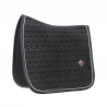Sela debaixo Basic Velvet dressage Kentucky - Preto