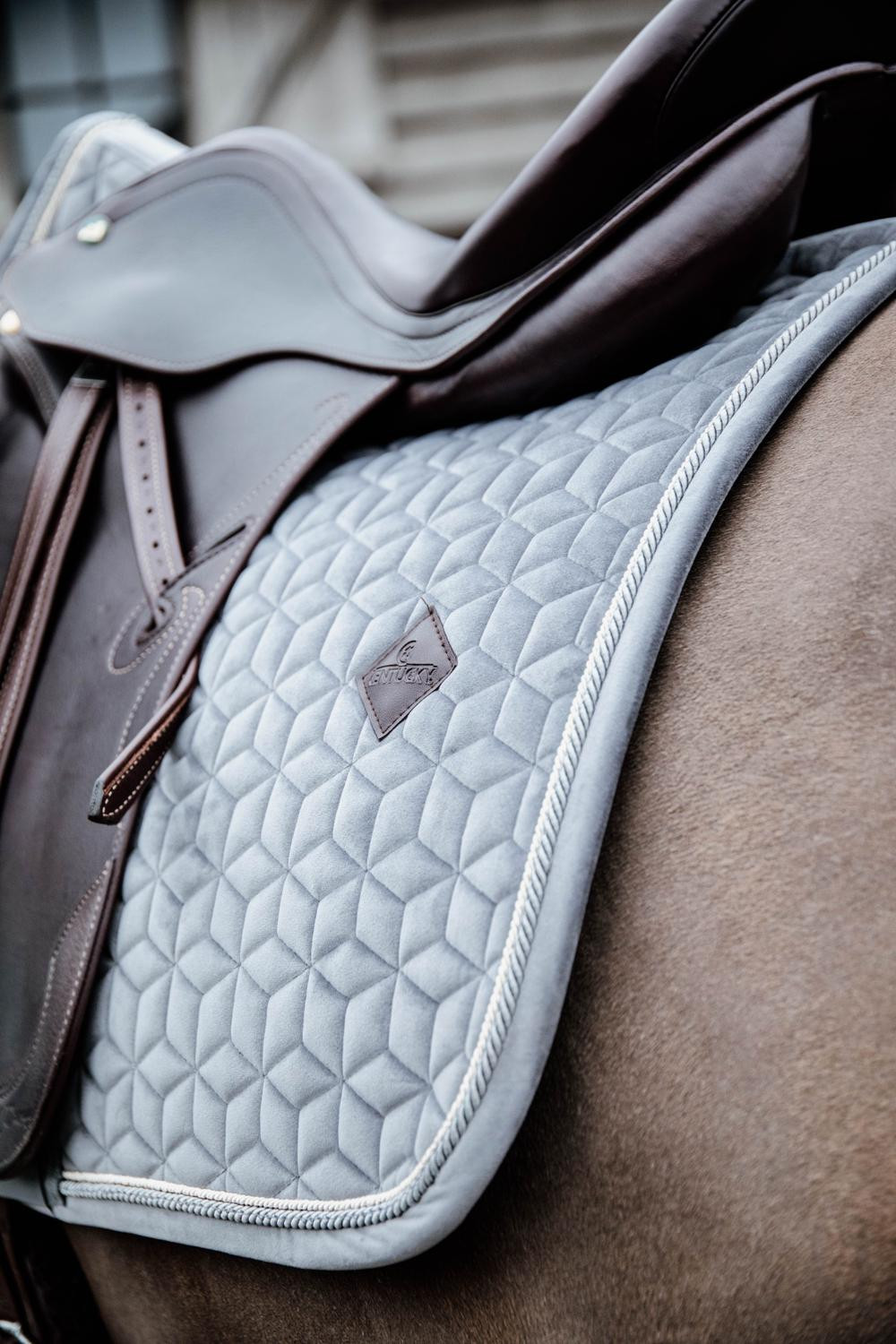 Sela debaixo Basic Velvet dressage Kentucky Bege Sela debaixo Basic Velvet dressage Kentucky Bege