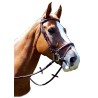 Bridon Royan Combinado Privilégio Equitação - Castanho