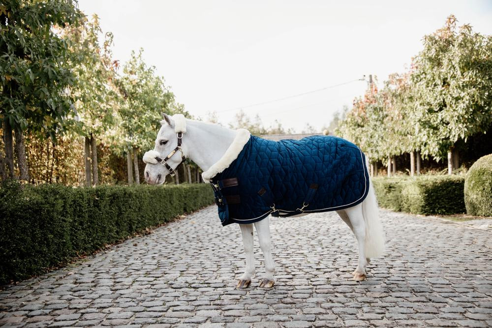 Capa de apresentação Velvet Kentucky Marinho Azul-marinho