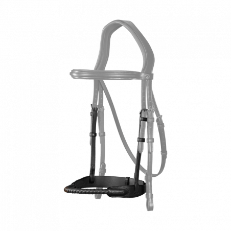 Muserola em Corda Revestida de Couro New English Collection by Dy'on