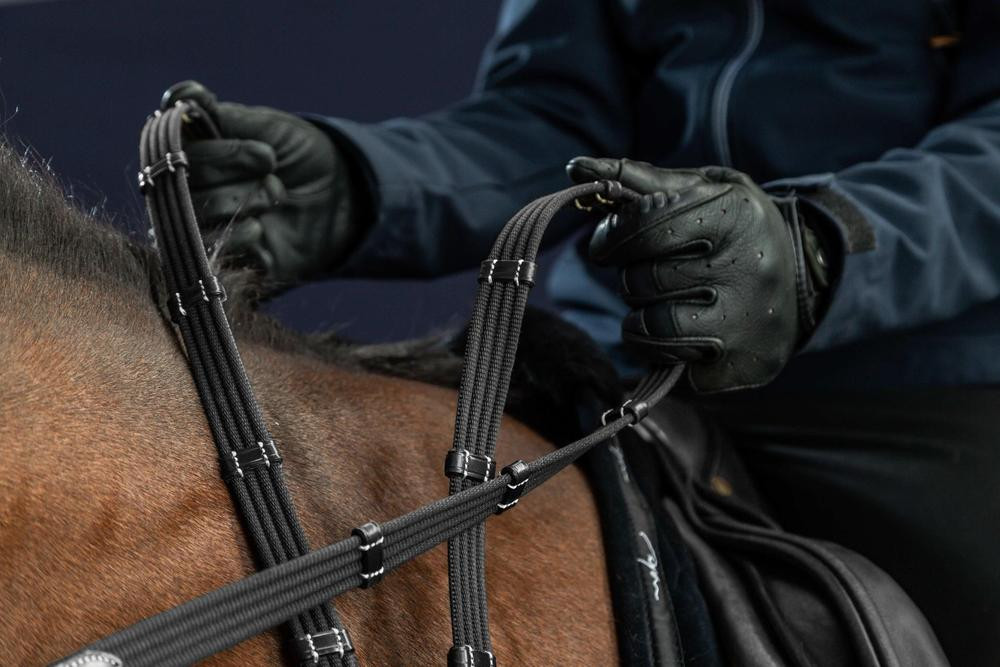 Rendas Tecido 5/8 Com 9 Paradores Coleção US by Dy'on Preto